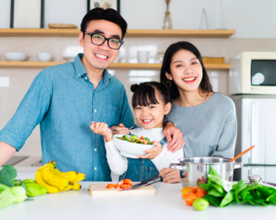 Ba thay đổi trong bữa ăn để sống khỏe chủ động